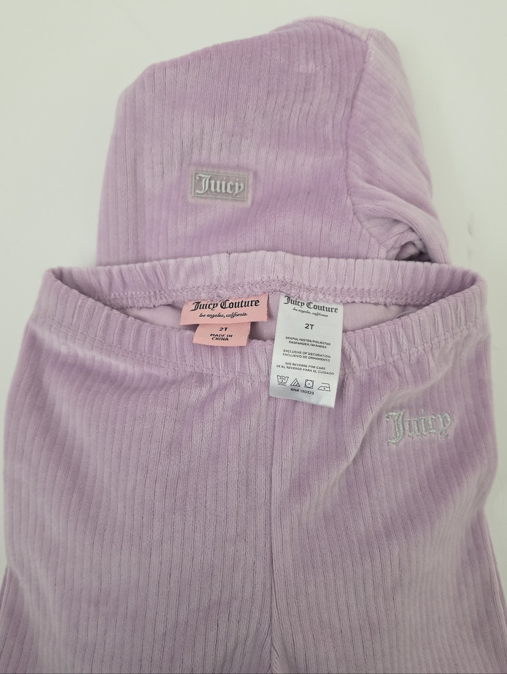 Juicy Couture 2T Light Purple Set